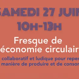 Fresque de l'économie circulaire