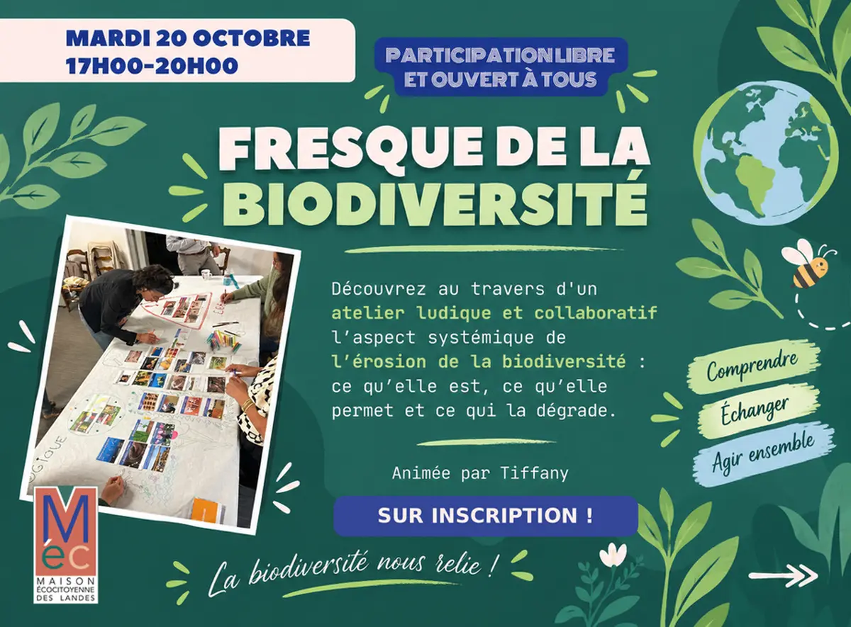 Fresque de la biodiversité