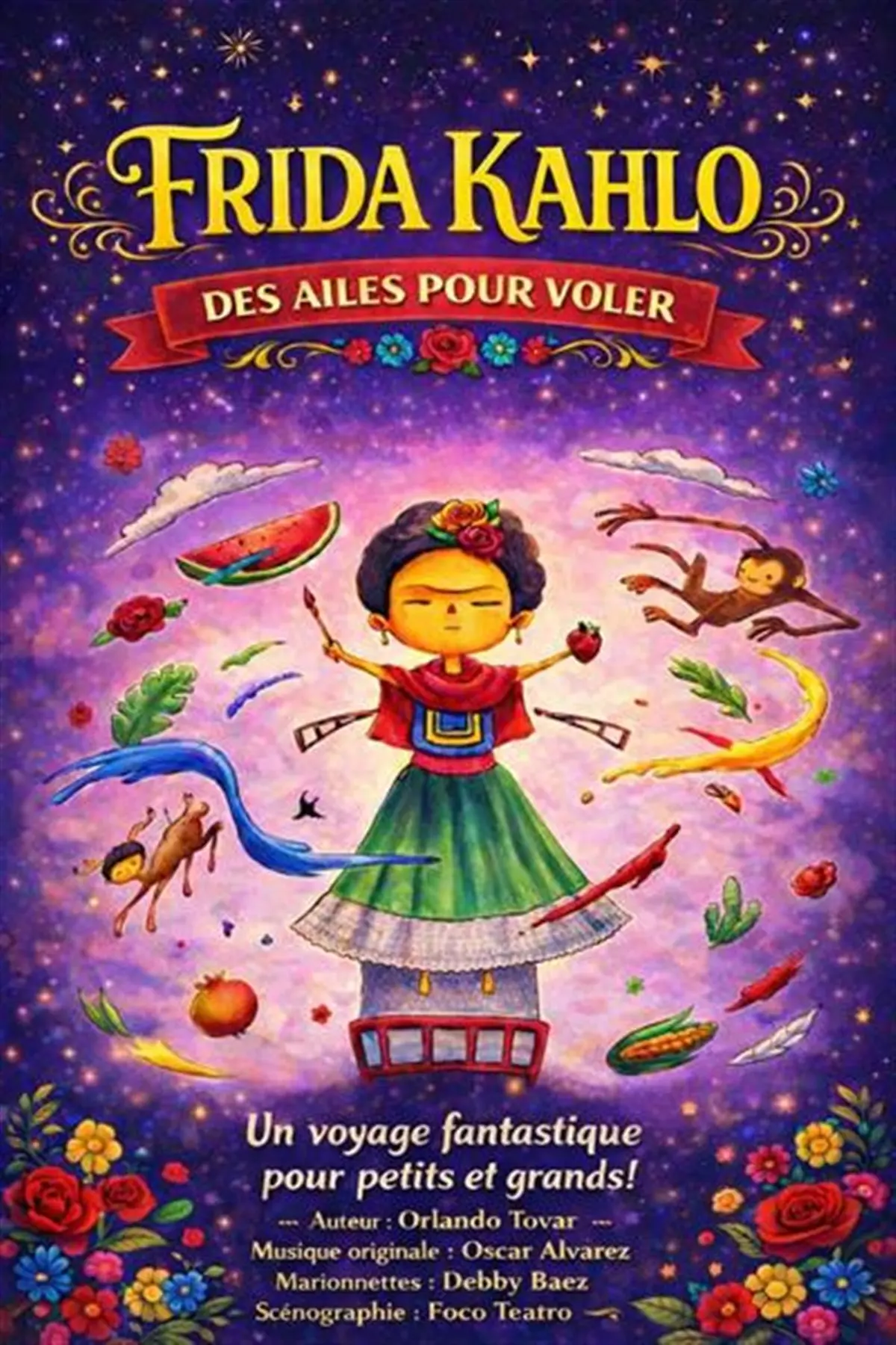 Frida Kahlo : Des ailes pour voler