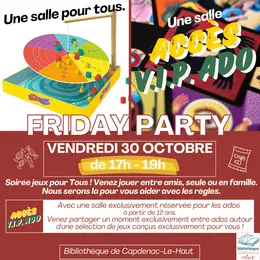 Friday Party à Capdenac