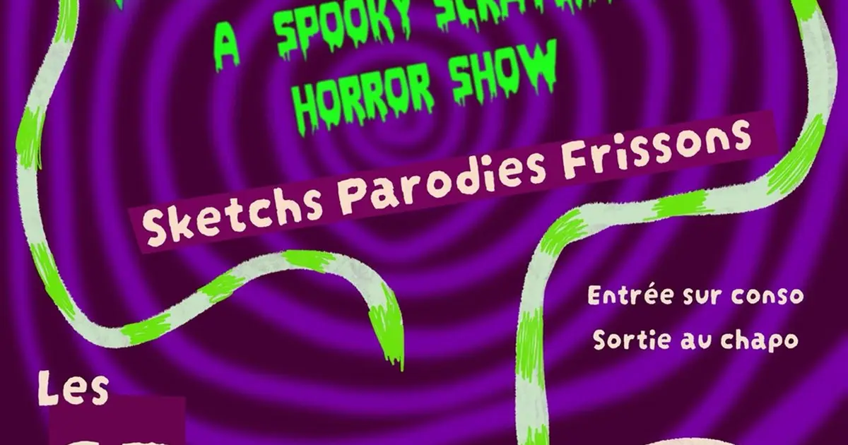 From Sketch, a spooky scratchy horror show