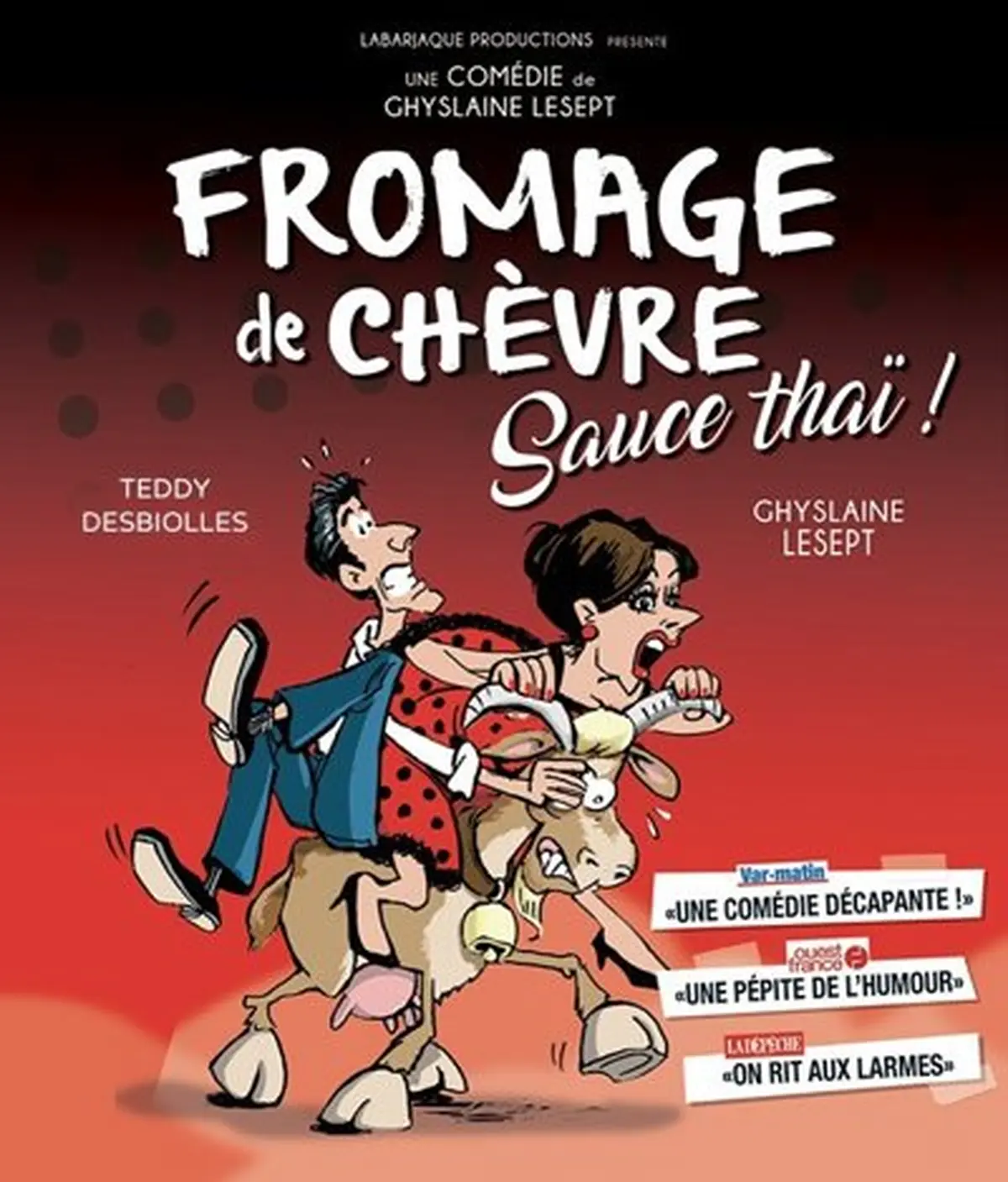 Fromage de chèvre sauce Thaï