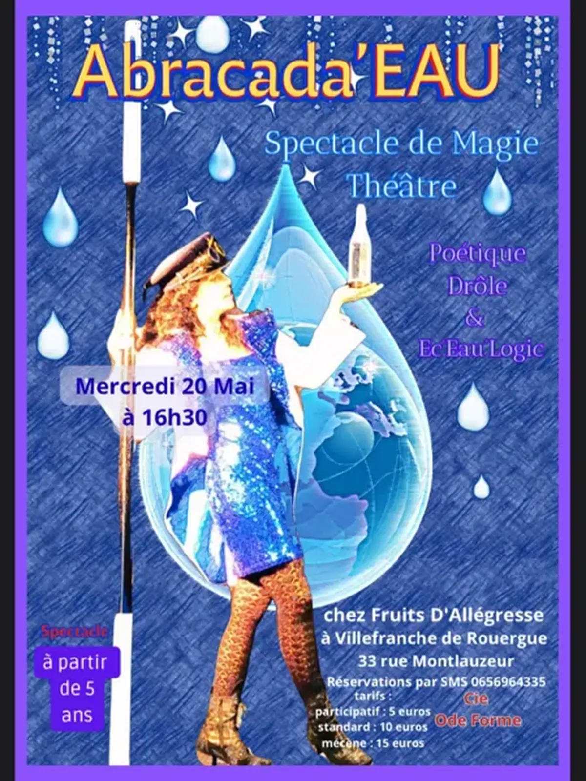 Fruits d'Allègresse - spectacle Abracada'eau