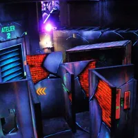 Le Laser Game du Fun Park est très vaste&nbsp;! &copy; Mike Obri