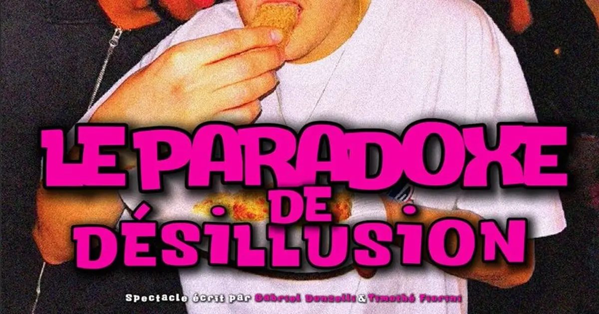 Gabriel Donzelli dans Le paradoxe de désillusion