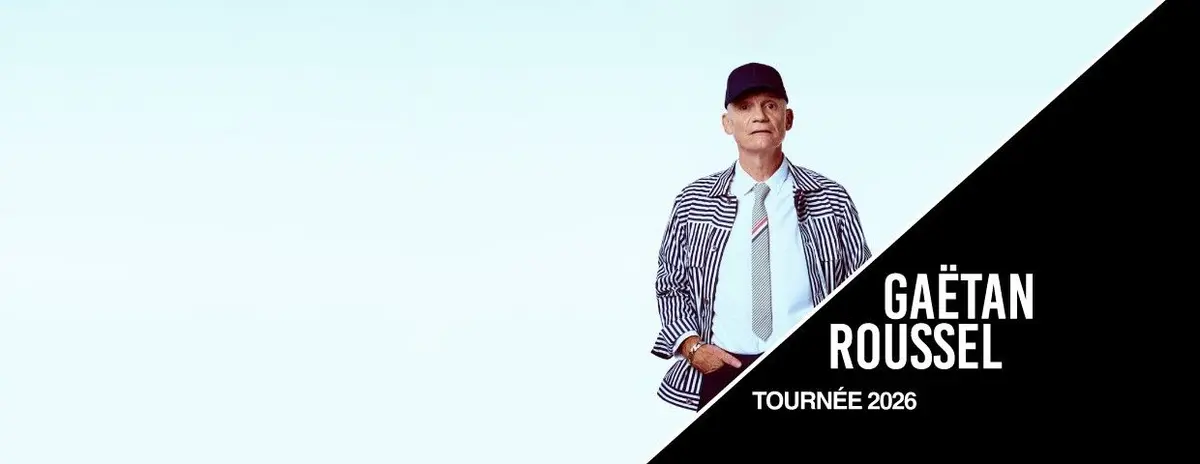 La tournée 2026 de Gaëtan Roussel
