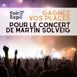Gagnez vos billets pour le concert de Martin Solveig