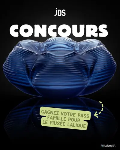 Gagnez vos entrées famille pour visiter le Musée Lalique et l'exposition Cristallisation