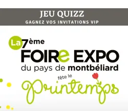 Gagnez vos invitations VIP à la Foire du pays de Montbéliard