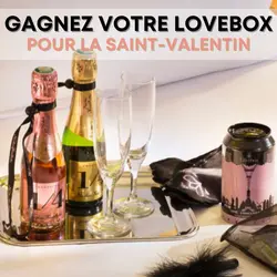 Gagnez votre Lovebox pour la Saint-Valentin !
