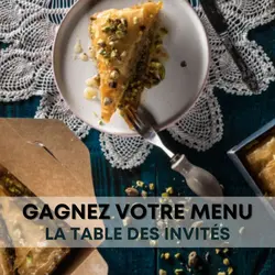 Gagnez votre menu gastronomique !