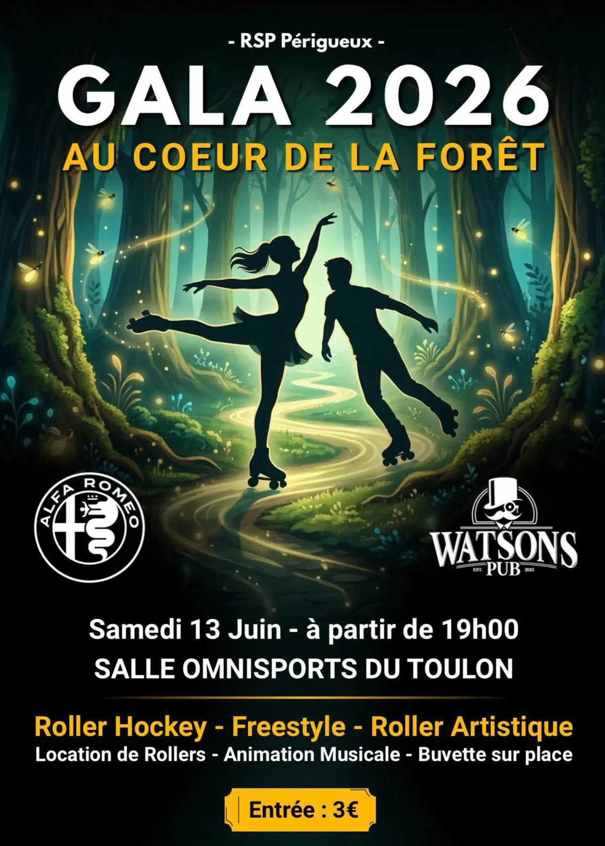 Gala Au cœur de la forêt - Roller Sport Périgueux