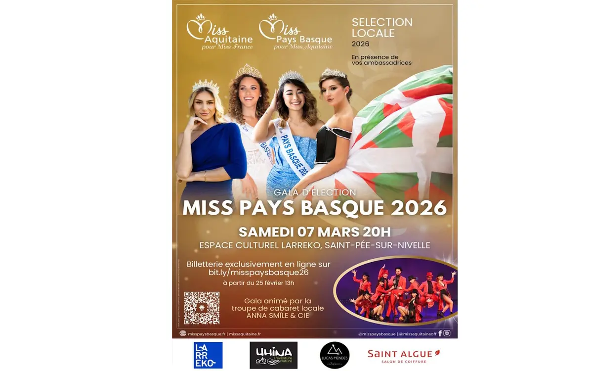 Gala d'élection Miss Pays Basque 2026