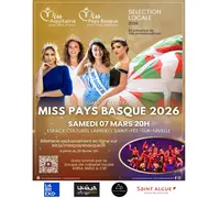 Gala d'élection Miss Pays Basque 2026