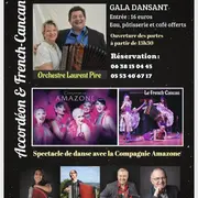 Gala dansant : accordéon et French-Cancan