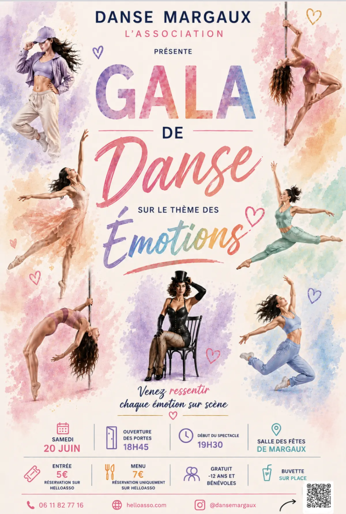 Gala Danse Margaux sur le thème des émotions