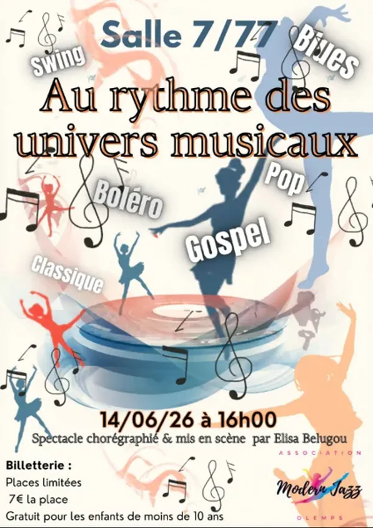 Gala de danse : Au rythme des univers musicaux