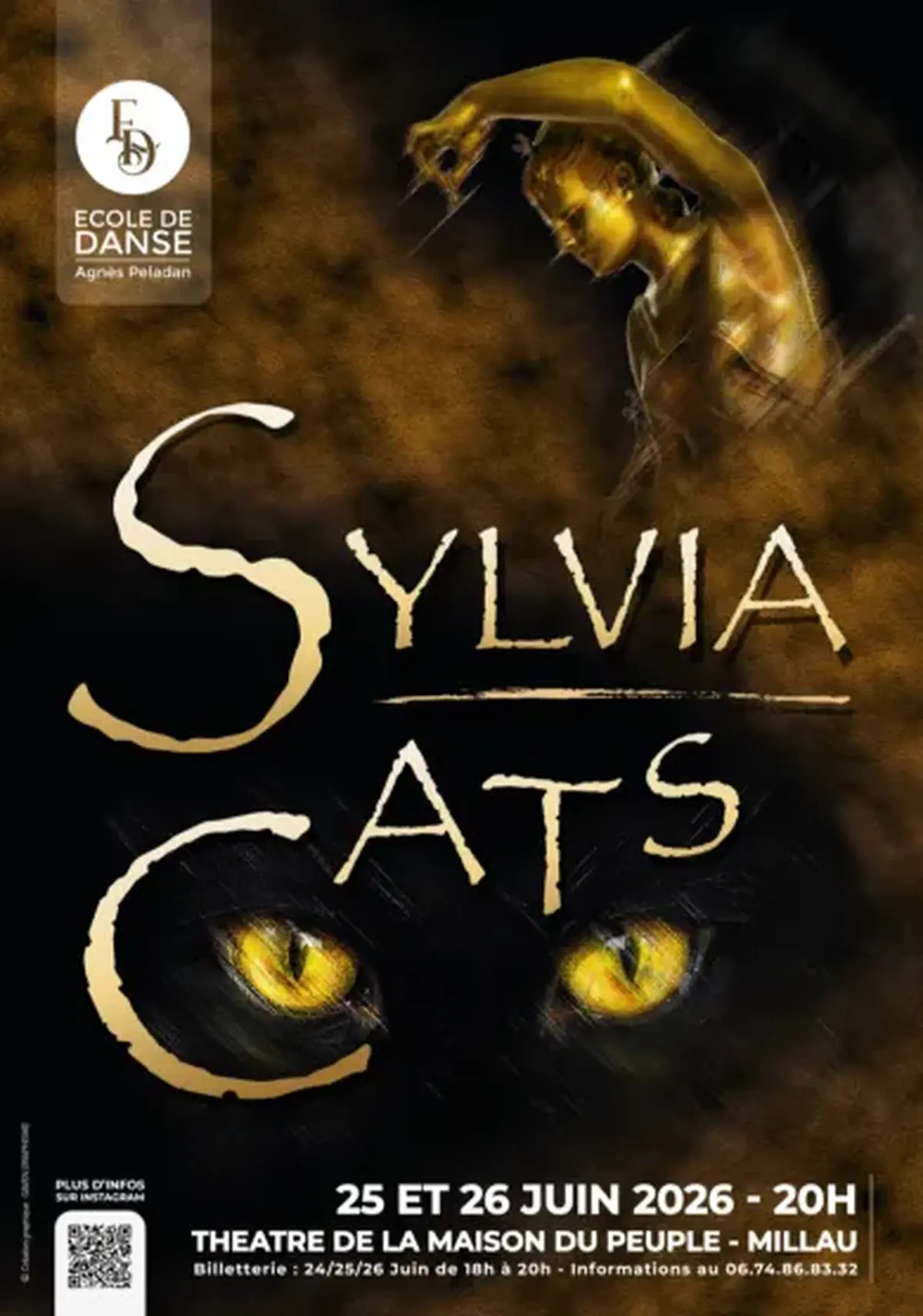 Gala de danse  Sylvia / Cats  - Ecole de Danse Agnès Peladan
