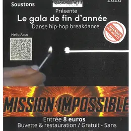 Gala de fin d'année New Old School Attitude Mission Impossible