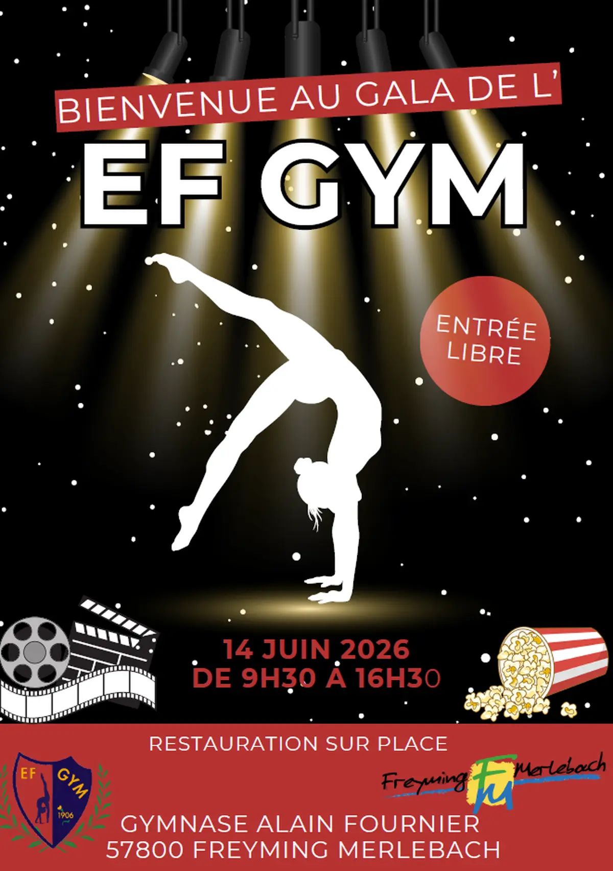 Gala de gymnastique de l'Espérance Freyming Gym