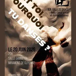Gala fin d'année de danse