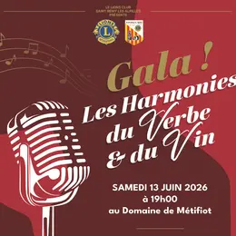 Gala : Les harmonies du verbe et du vin au Domaine de Métifiot