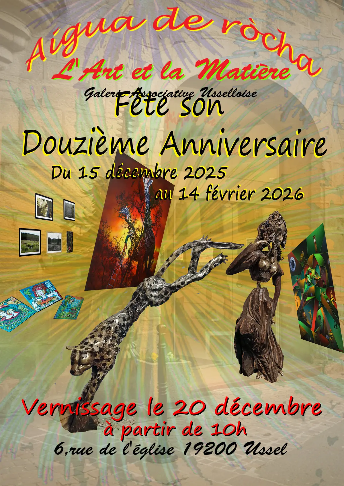 Galerie Aigua de Rocha fête son douzième anniversaire