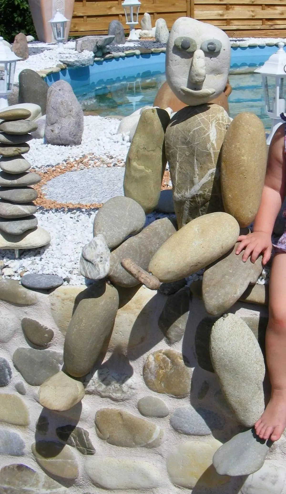 Galets du Rhin décoratifs et design