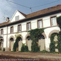 Gare de Walbourg &copy; Scheurer Marie-Philippe, Région Alsace-Inventaire général
