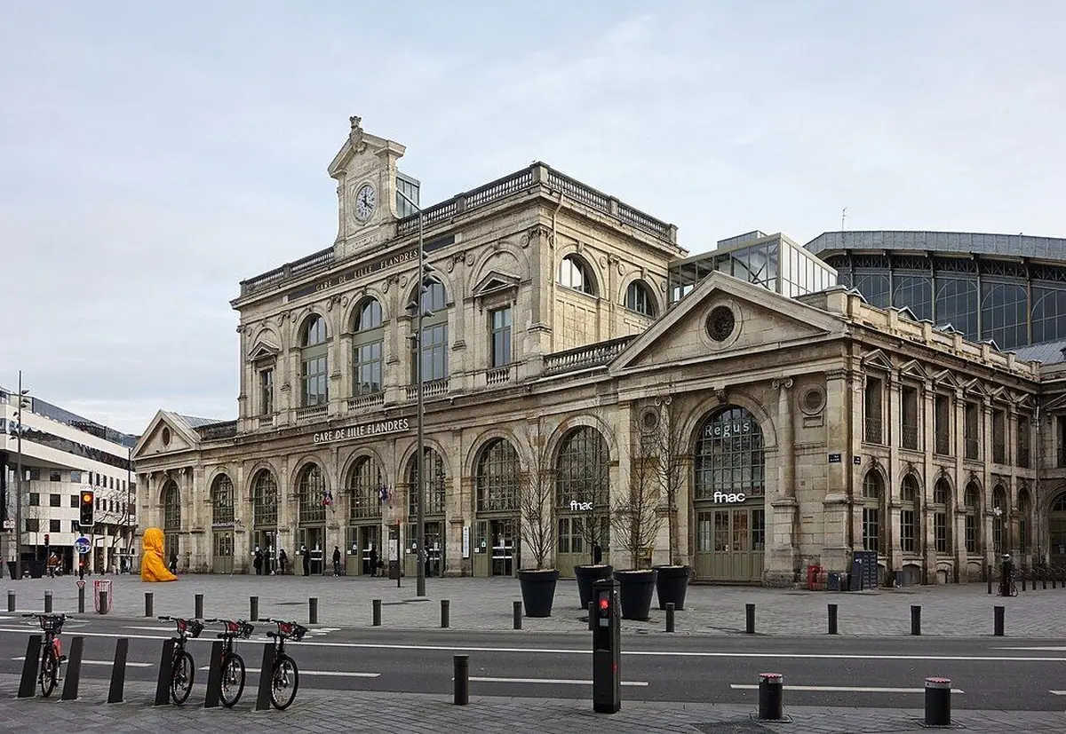 La gare Lille-Flandres à Lille.