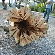 Garnissage de paille du Brandon