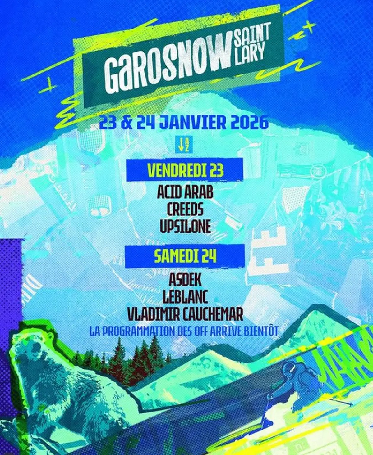 Le festival Garosnow à Saint-Lary