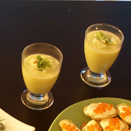 La recette du gaspacho de concombres