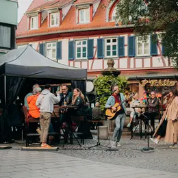 Gastronomie et musique à la fontaine aux roses : Jörg Reinhardt