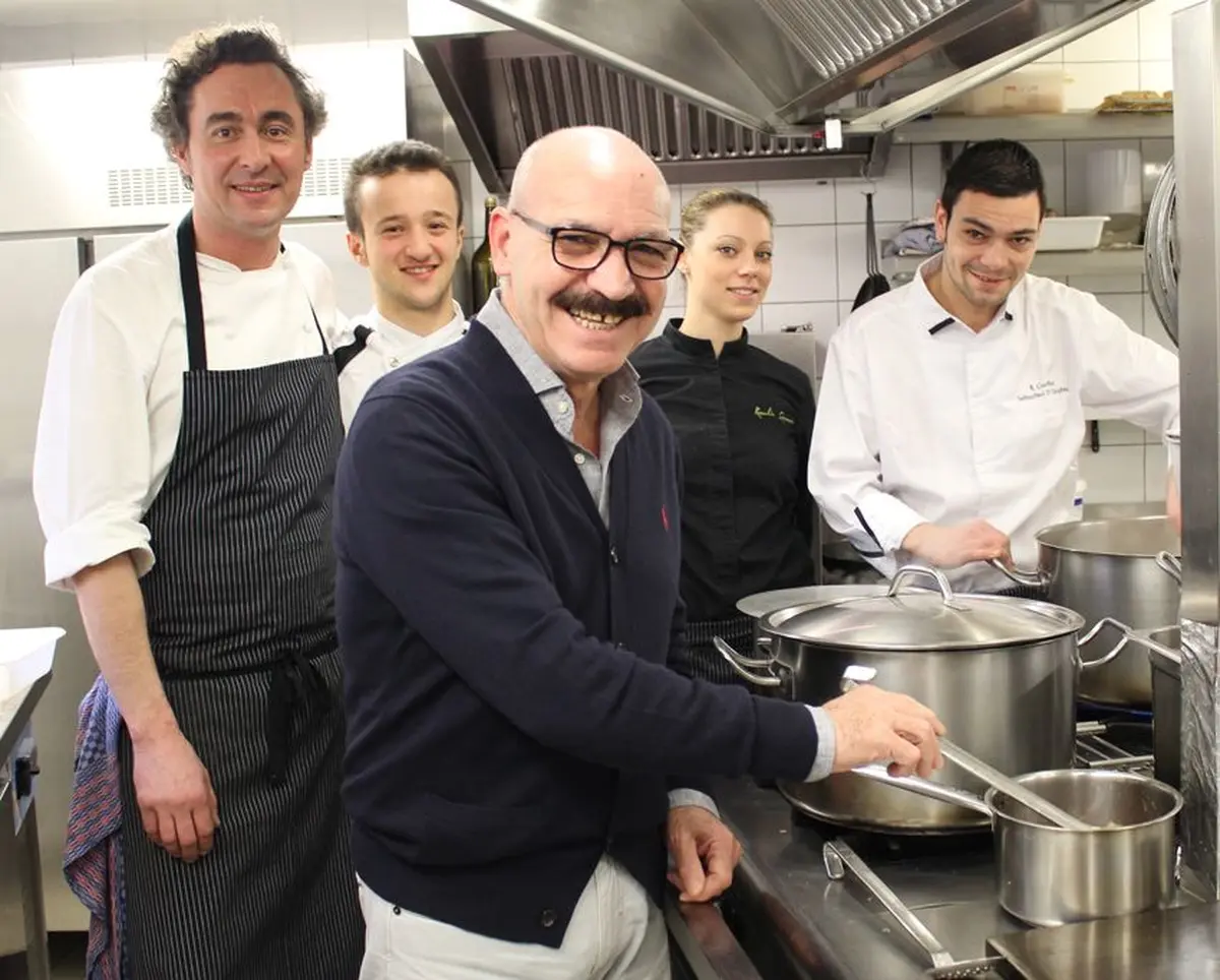 L'équipe d'Il Cortile à Mulhouse
