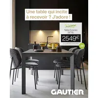 Une table qui incite à recevoir ? J'adore ! DR