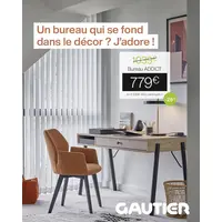 Un bureau qui se fond dans le décor ? J'adore ! DR