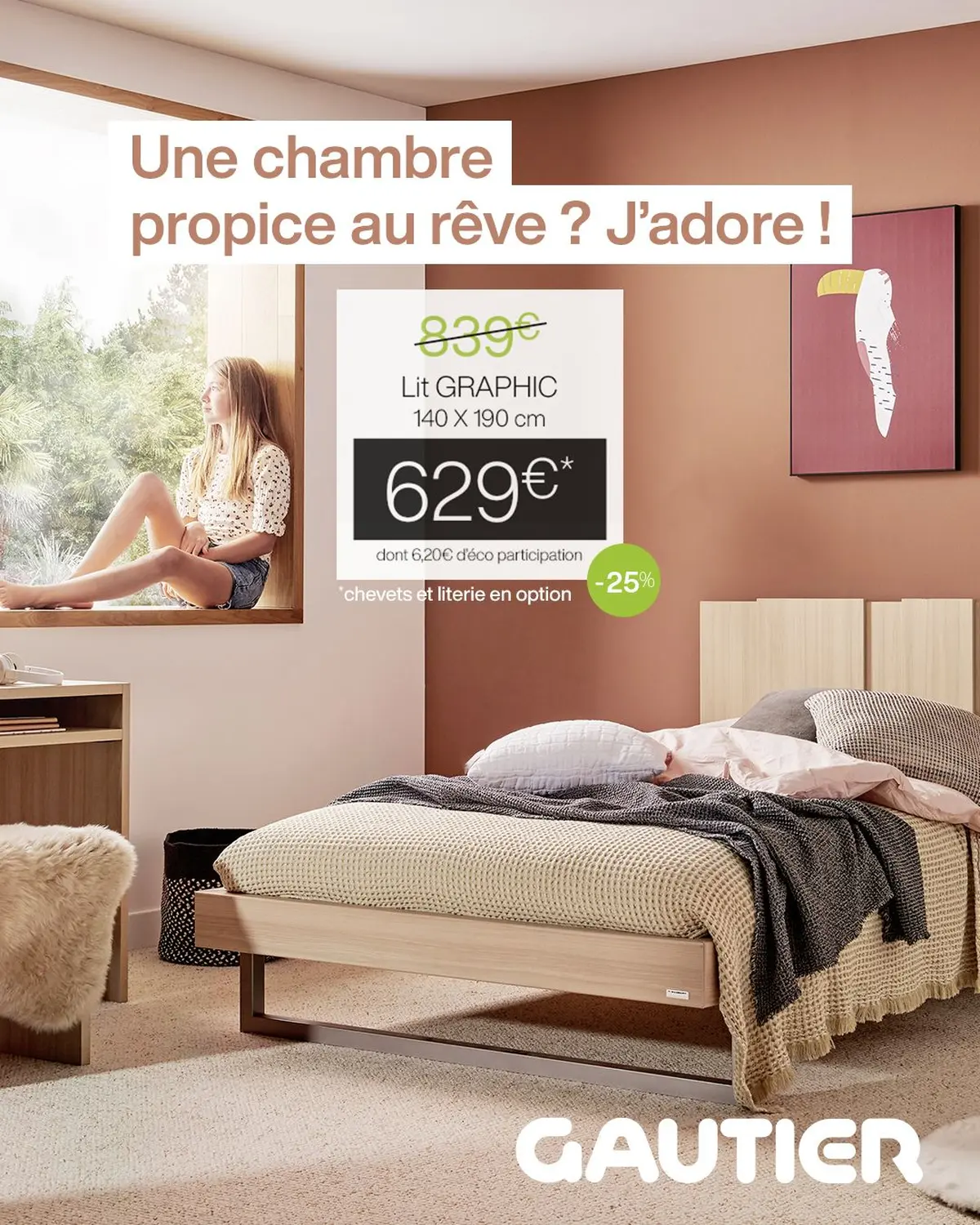 Une chambre propice au rêve ? J'adore !
