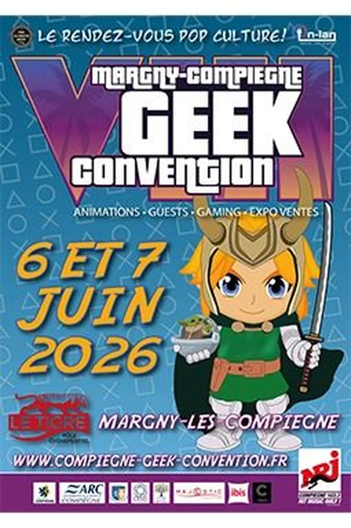 Geek Convention de Compiègne 2026