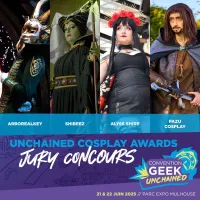 Le jury du concours Cosplay 2025 DR