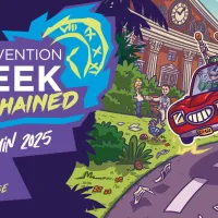 L'affiche de l'édition 2025 de la Geek Unchained DR