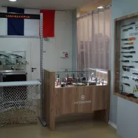 L'espace coutellerie Victorinox dans le magasin Général Store à Mulhouse DR