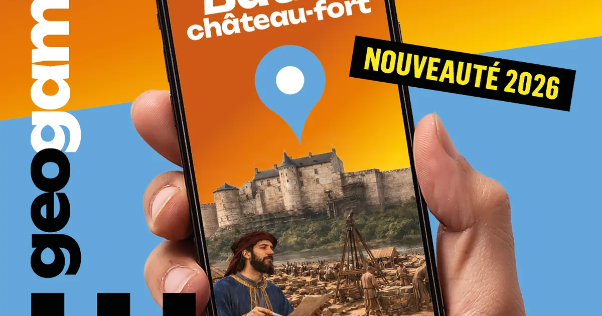 Géogaming à la Forteresse Royale de Chinon