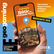 Géogaming à la Forteresse Royale de Chinon