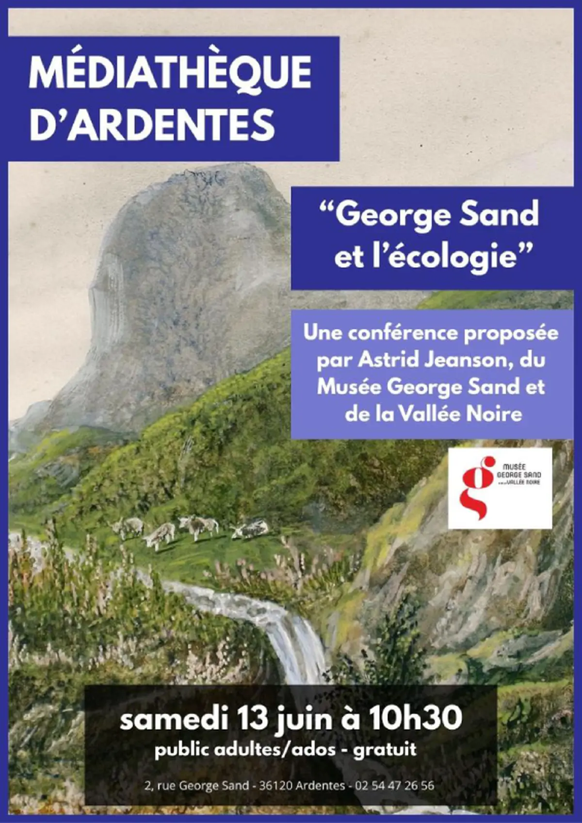 George Sand et l'écologie