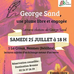 George Sand, une plume libre et engagée