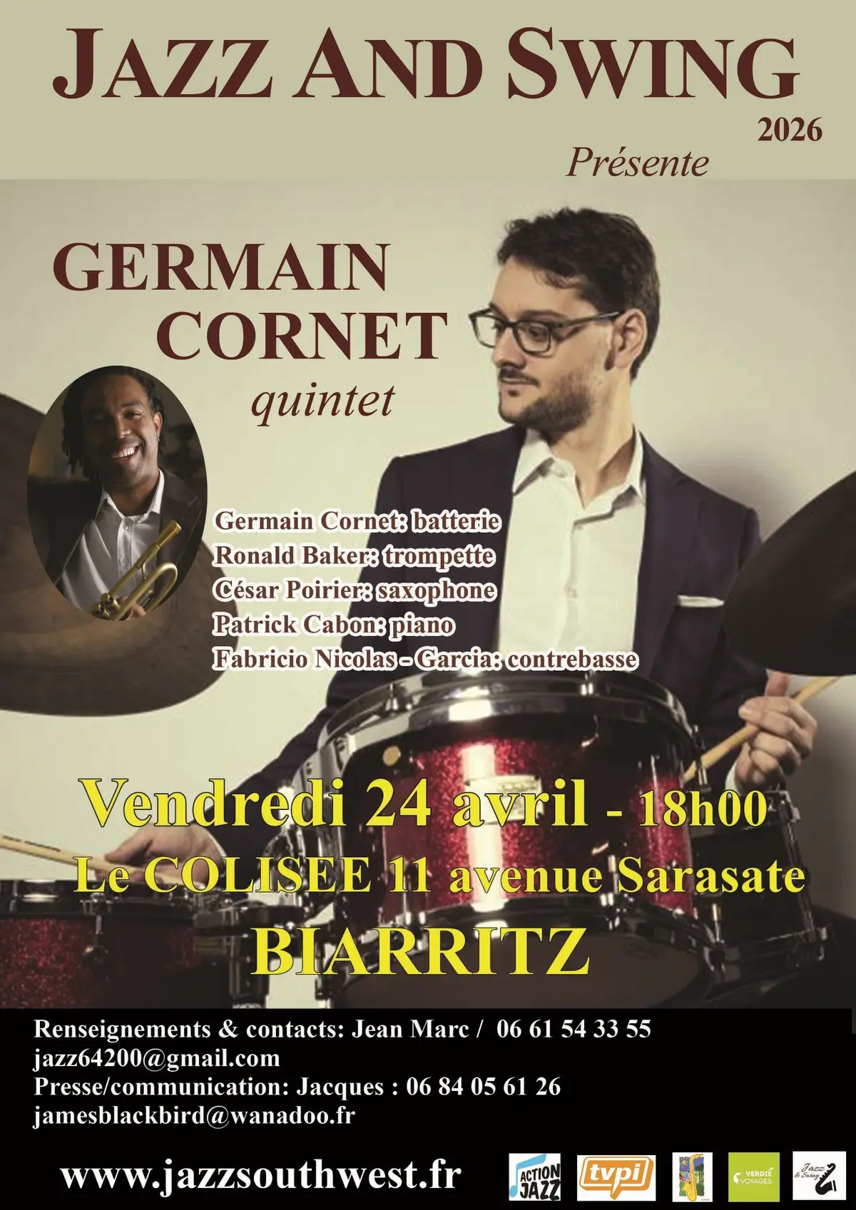 Germain Cornet quintet