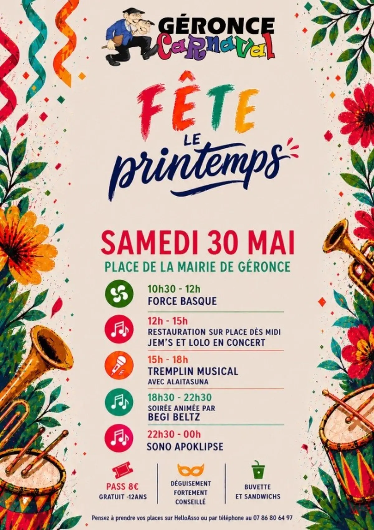 Géronce fête le Printemps !