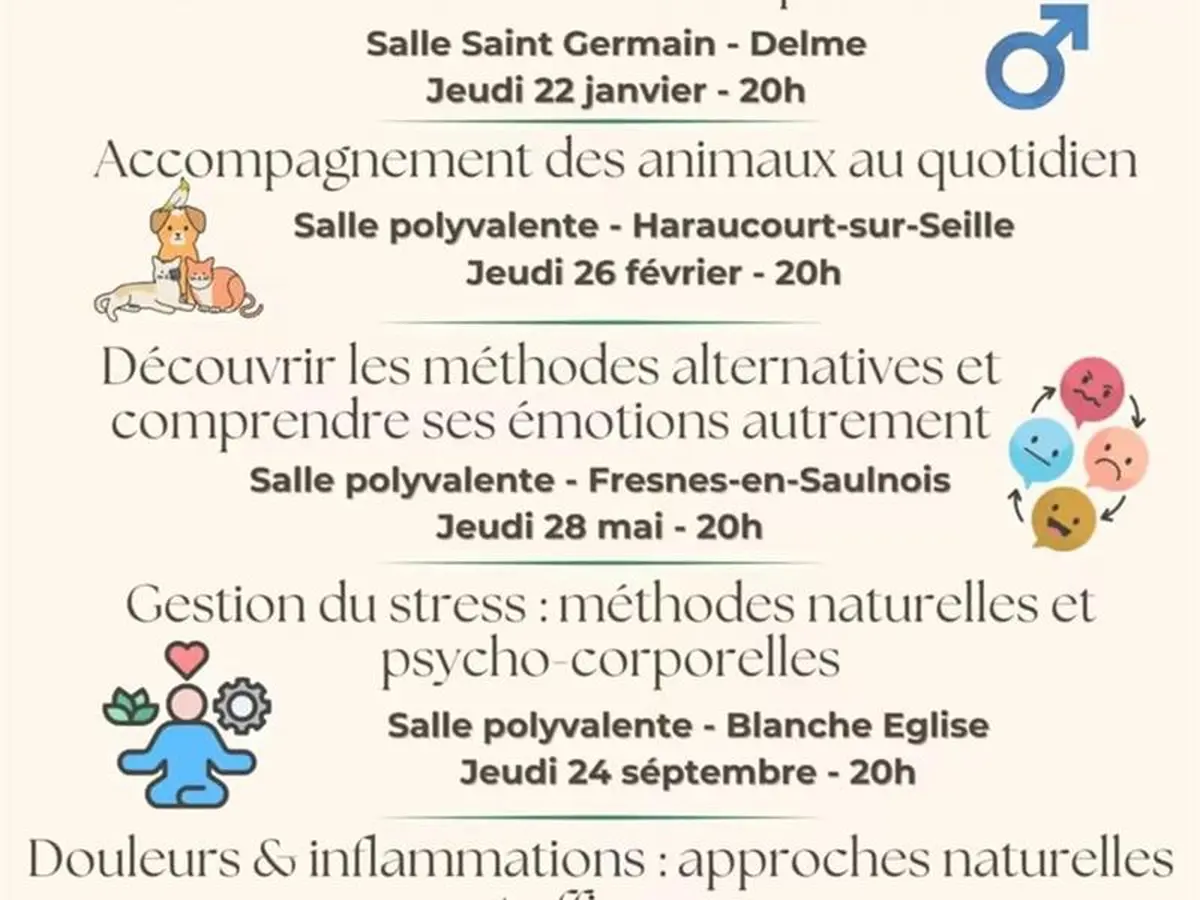 Gestion du stress avec des approches naturelles et psycho corporelles