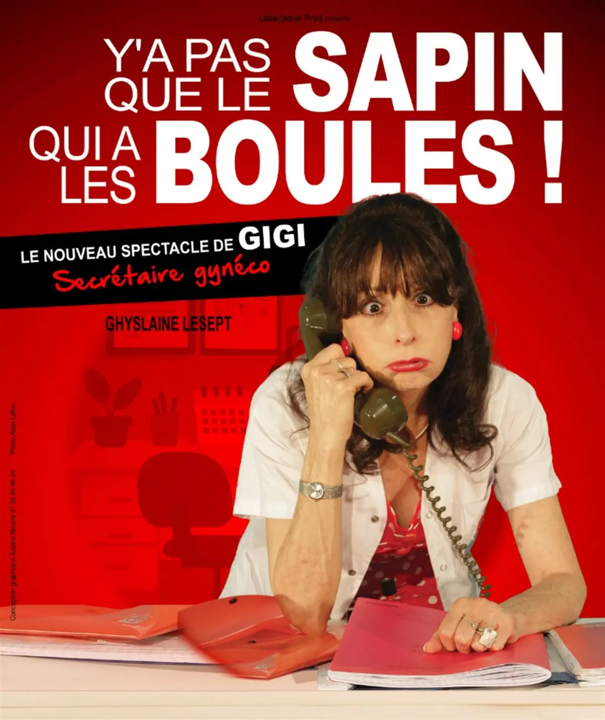 Ghyslaine Lesept dans Y'a pas que le sapin qui a les boules